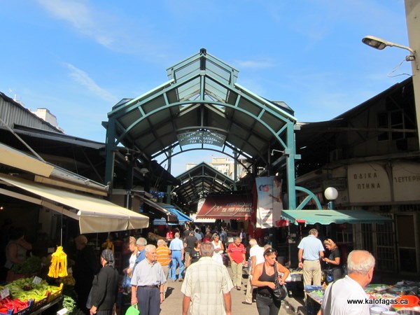 Entrace to Kapani Market, Thessaloniki