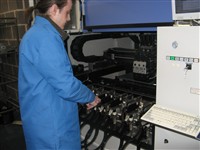 operating the Surface Mount Assembly Machine