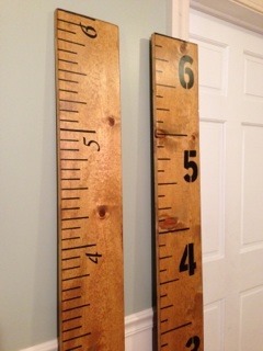 Oversized rulers