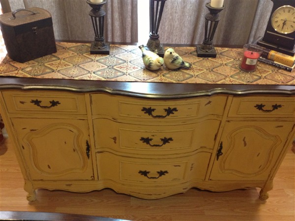 Yellow Arles Buffet