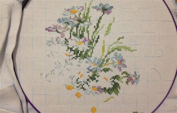 Чудесная игла, 40-40, Ромашки и колокольчики