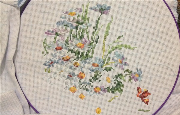 Чудесная игла, 40-40, Ромашки и колокольчики