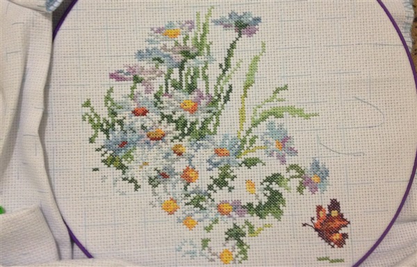 Чудесная игла, 40-40, Ромашки и колокольчики