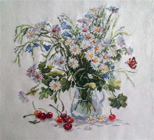 Чудесная игла, 40-40, Ромашки и колокольчики