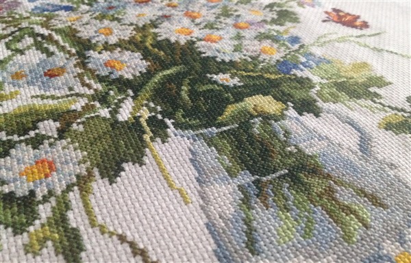 Чудесная игла, 40-40, Ромашки и колокольчики