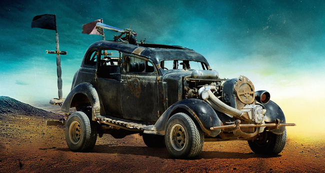 The DodgeThe Dodge is a junkyard attack dog: a modified hot rod that spews flames across the citadel.